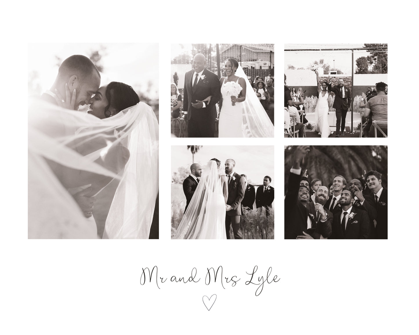 Wedding collage