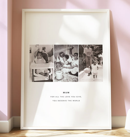 Picture Collage For Mum