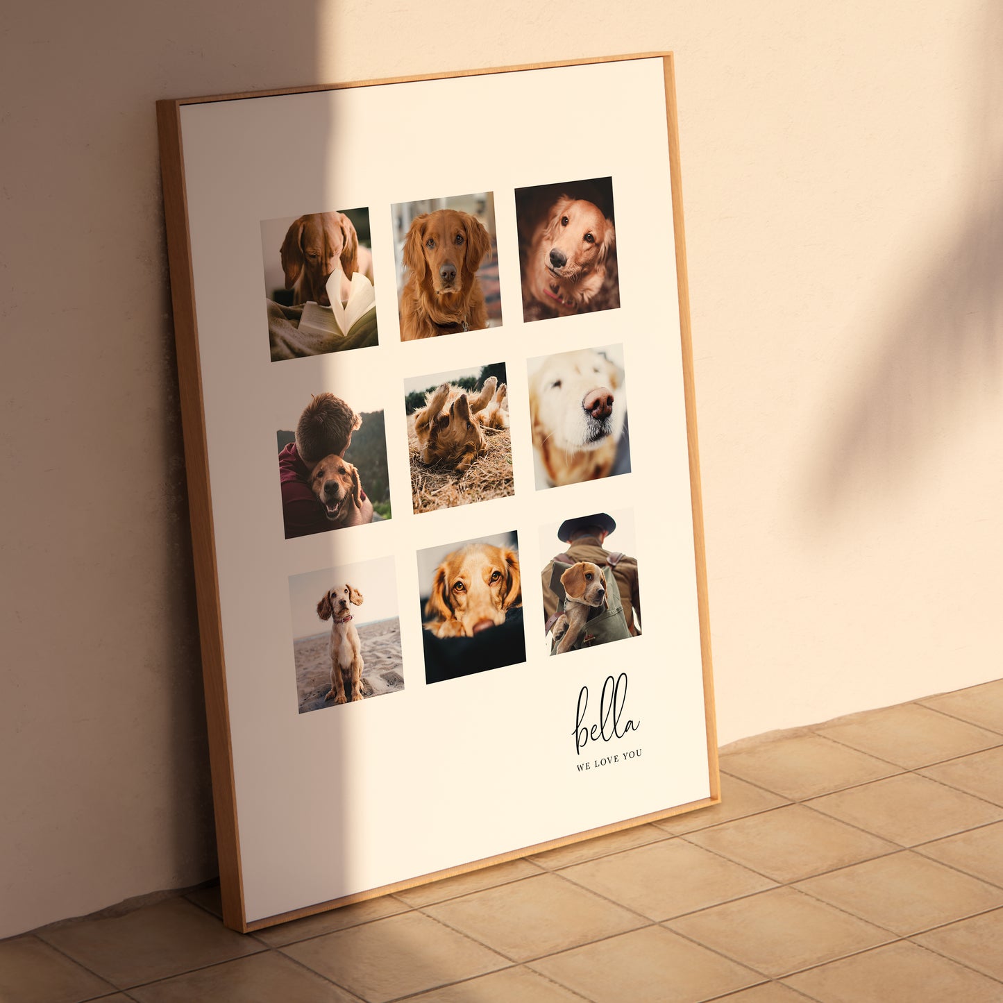 Picture Collage - Dog Print