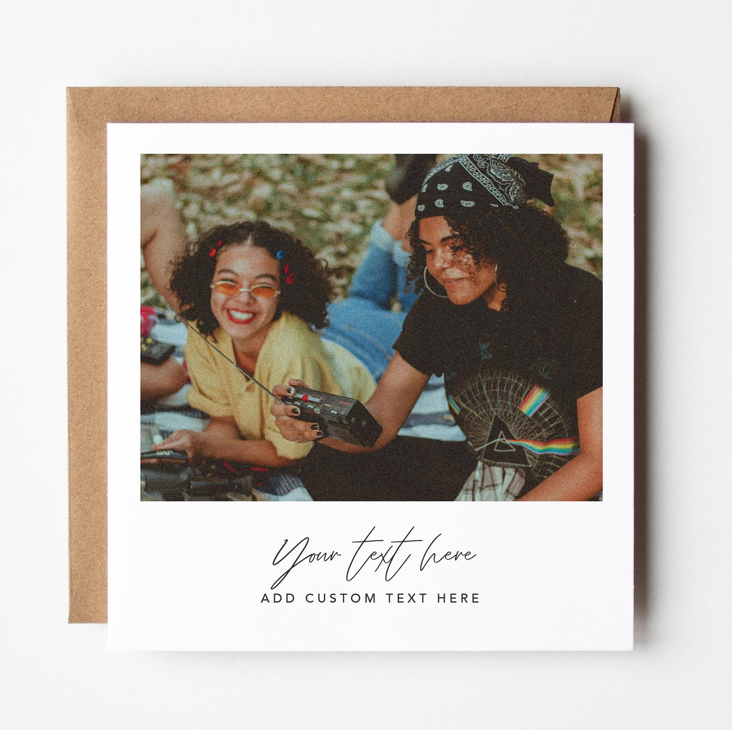 Personalised Card With Photo