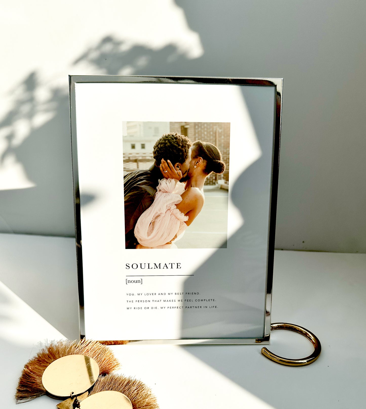 Definition of a Soulmate Romantic Photo Gift