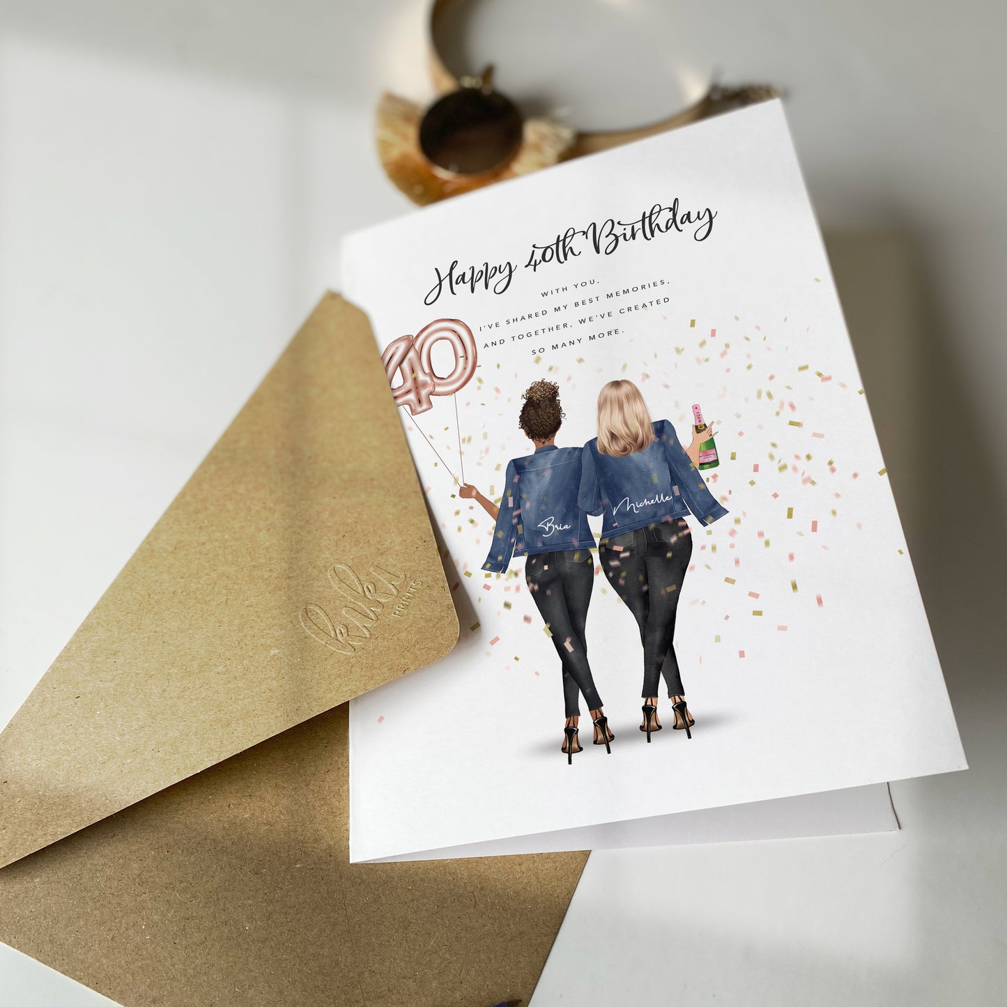 40th Birthday Card