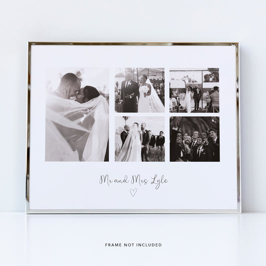 Wedding collage