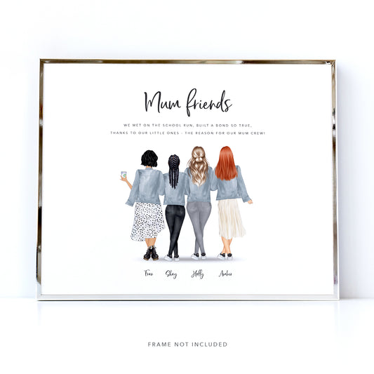 Mum Friends Picture Gift