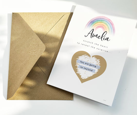 Surprise Reveal Card For Kids