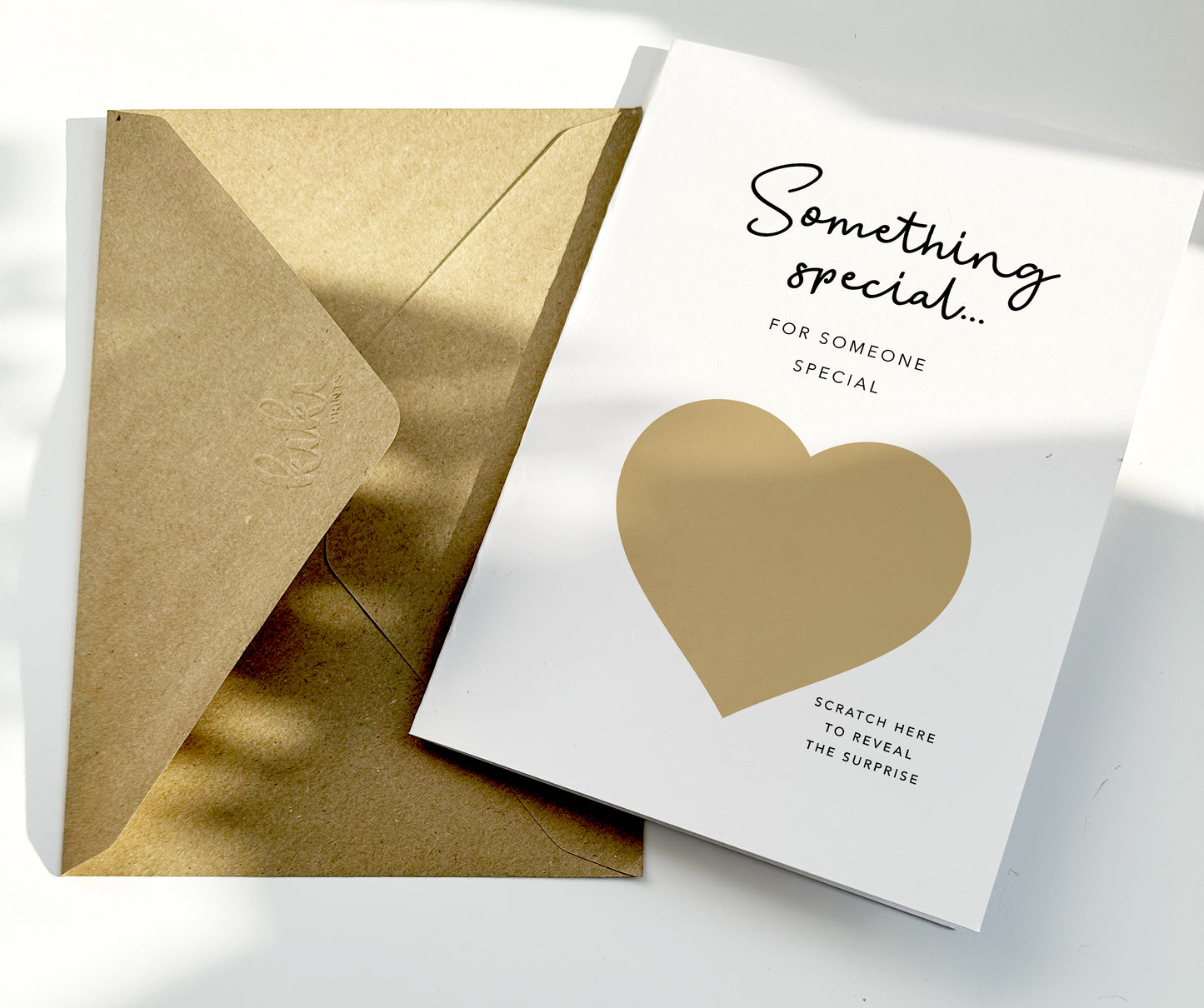 Something special surprise reveal card