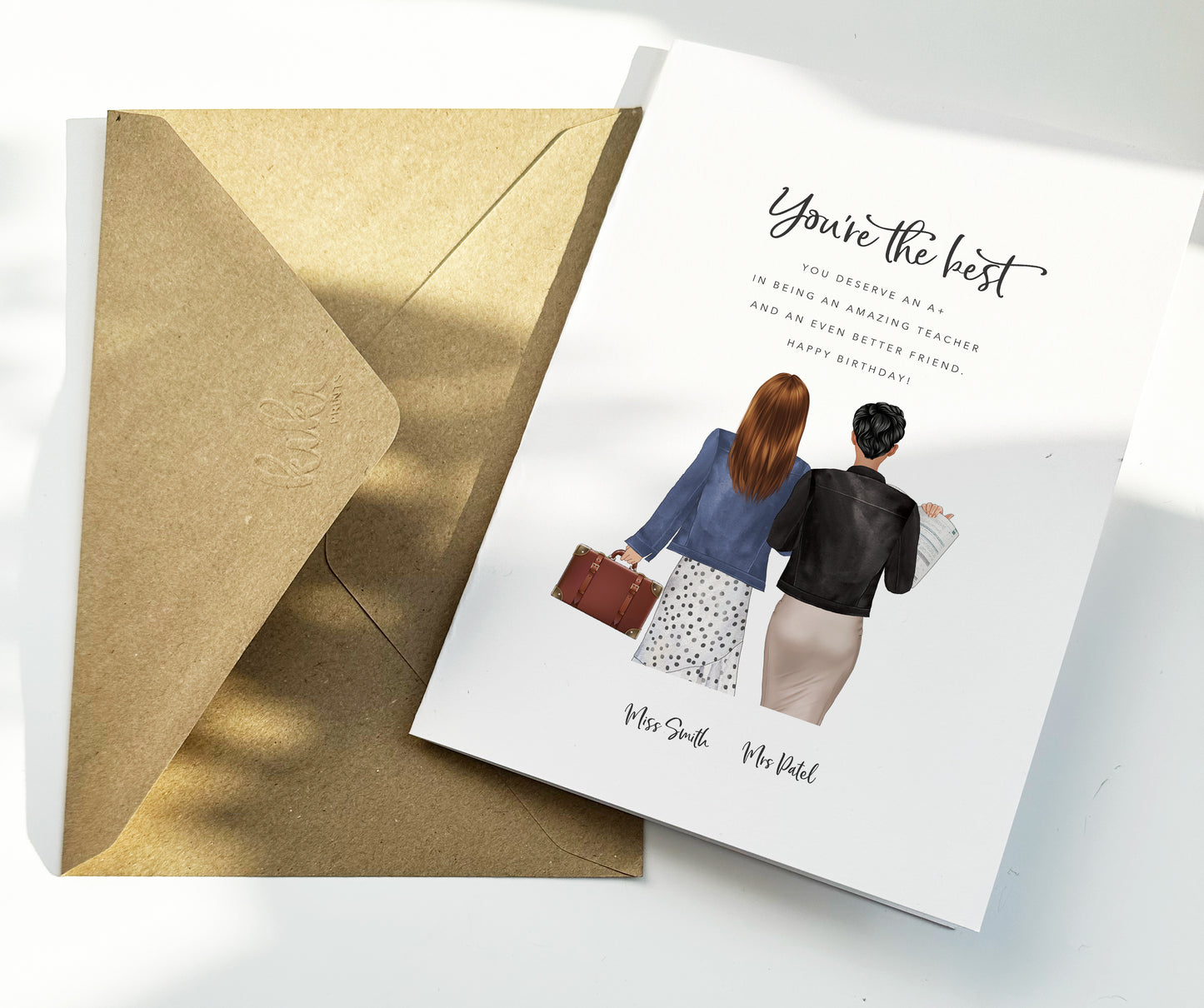 Custom Teacher Birthday Print