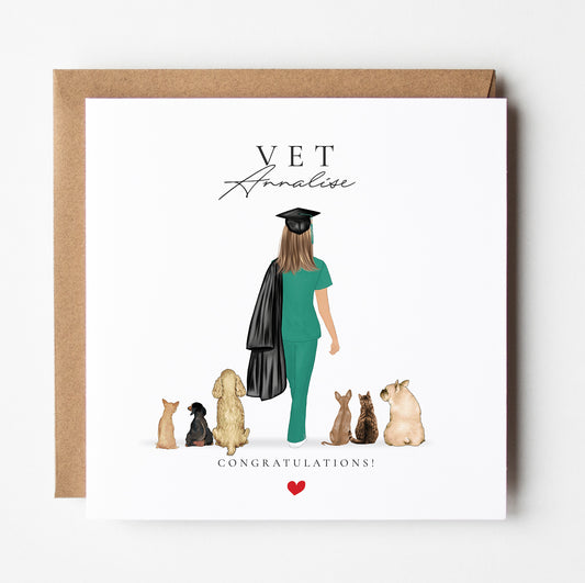 Personalised Vet Graduation Gifts - DVM Graduation
