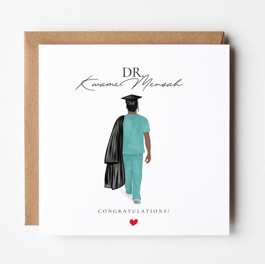 Congratulations Card For Newly Qualified Doctor