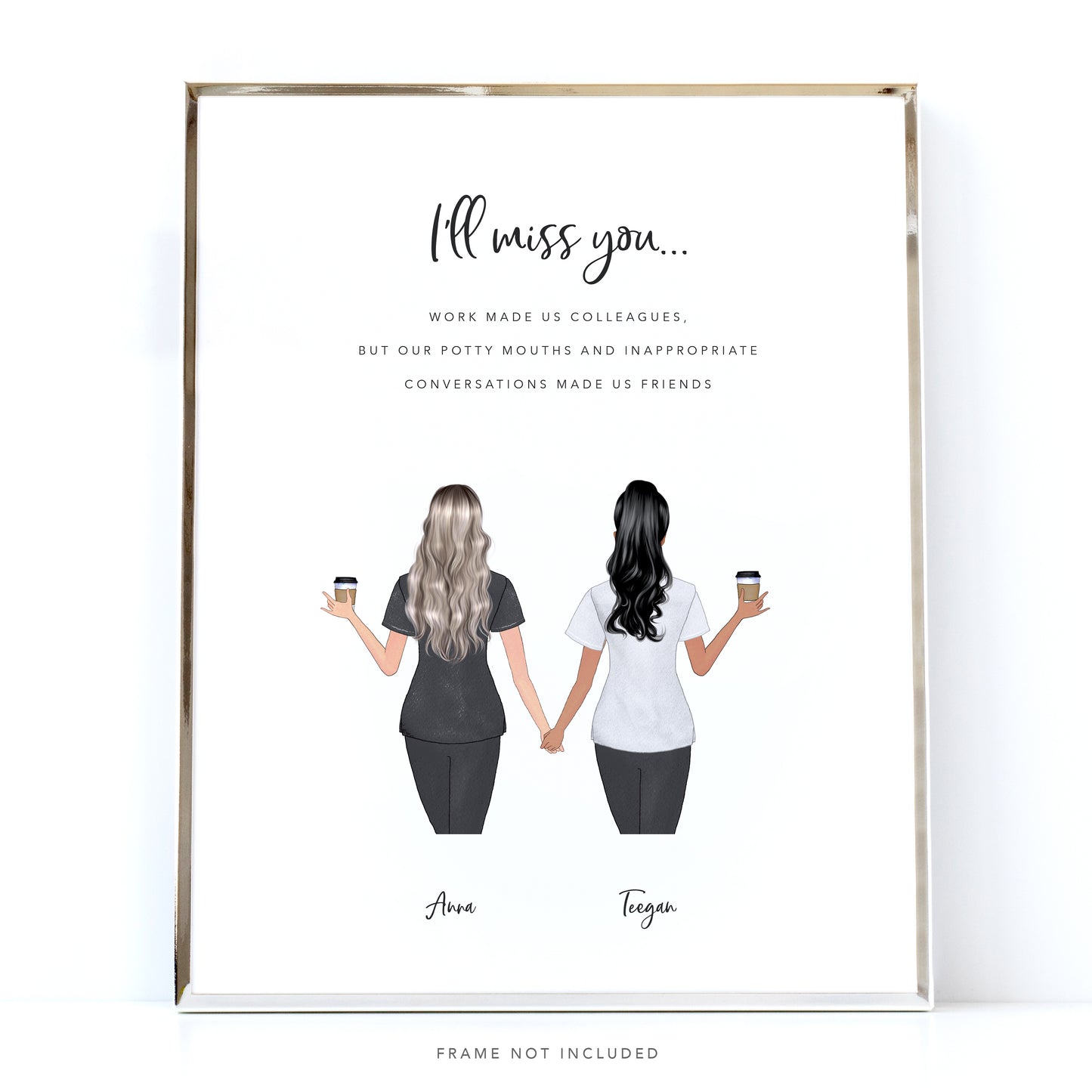 Personalised Beautician Leaving Gift