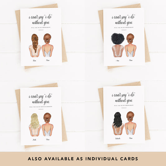 Will You Be My Bridesmaid, Proposal Card