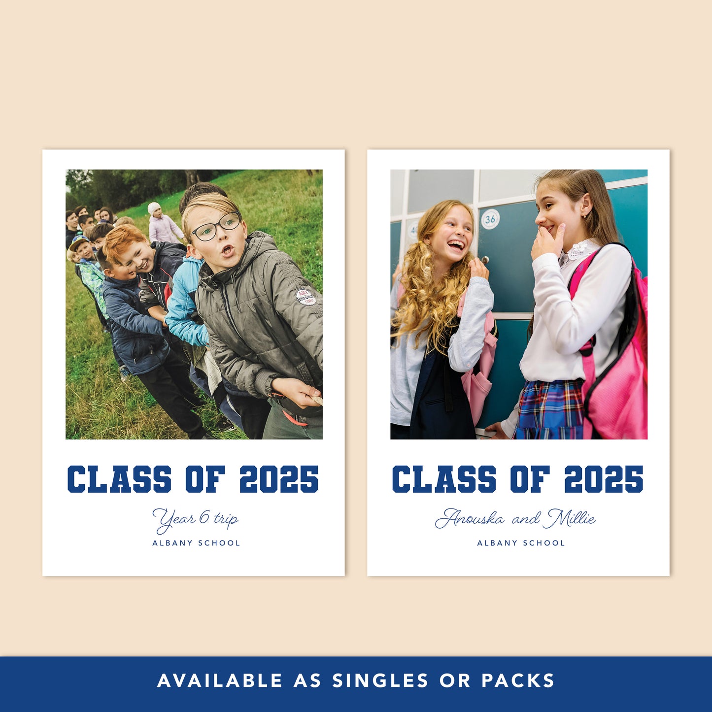 Kids Personalised Class of 2025 Photos