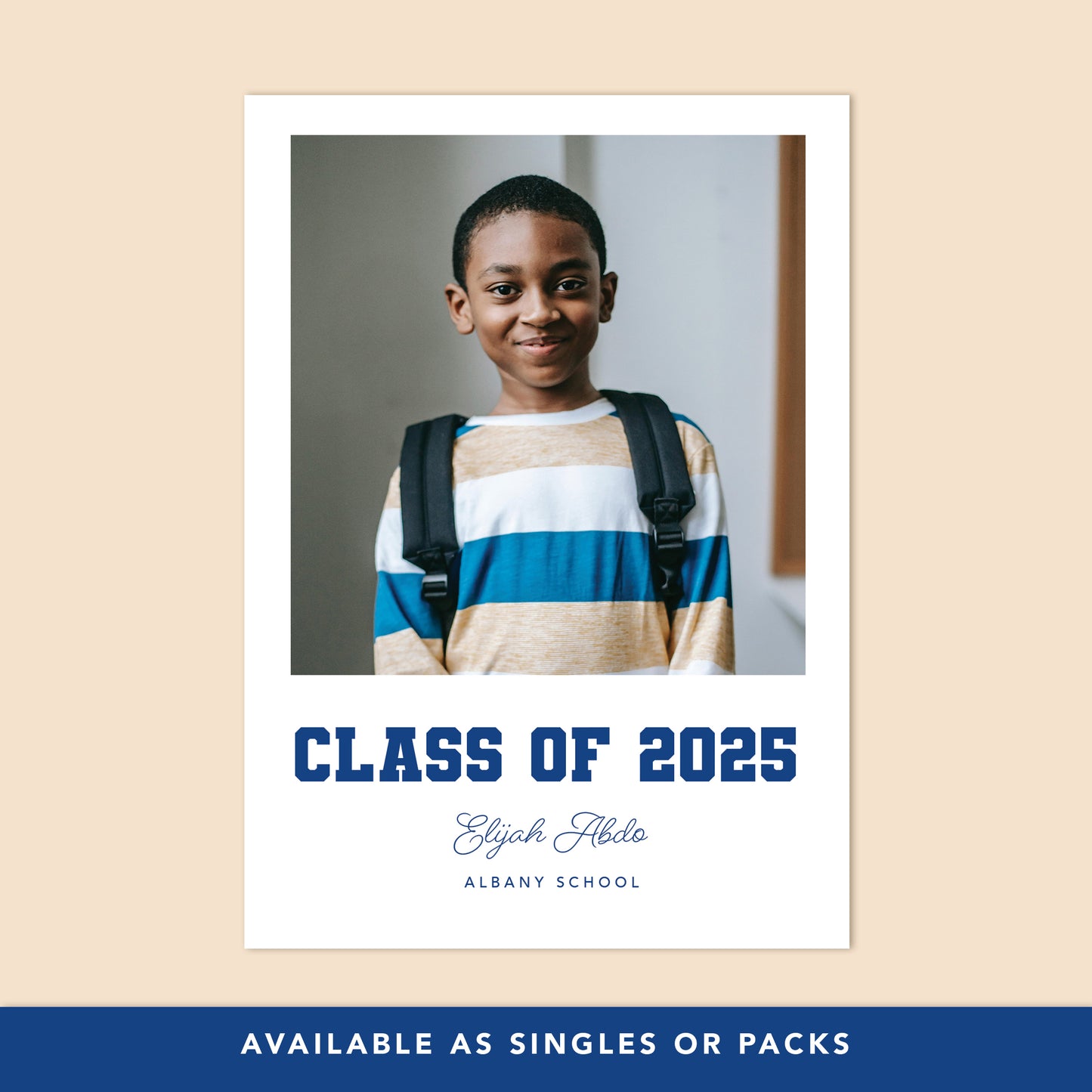 Kids Personalised Class of 2025 Photos
