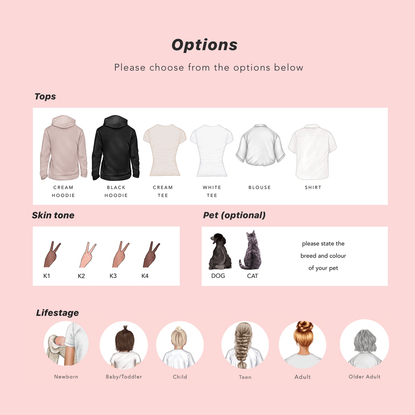 Cute Family Print With Heart Script Font - New Home