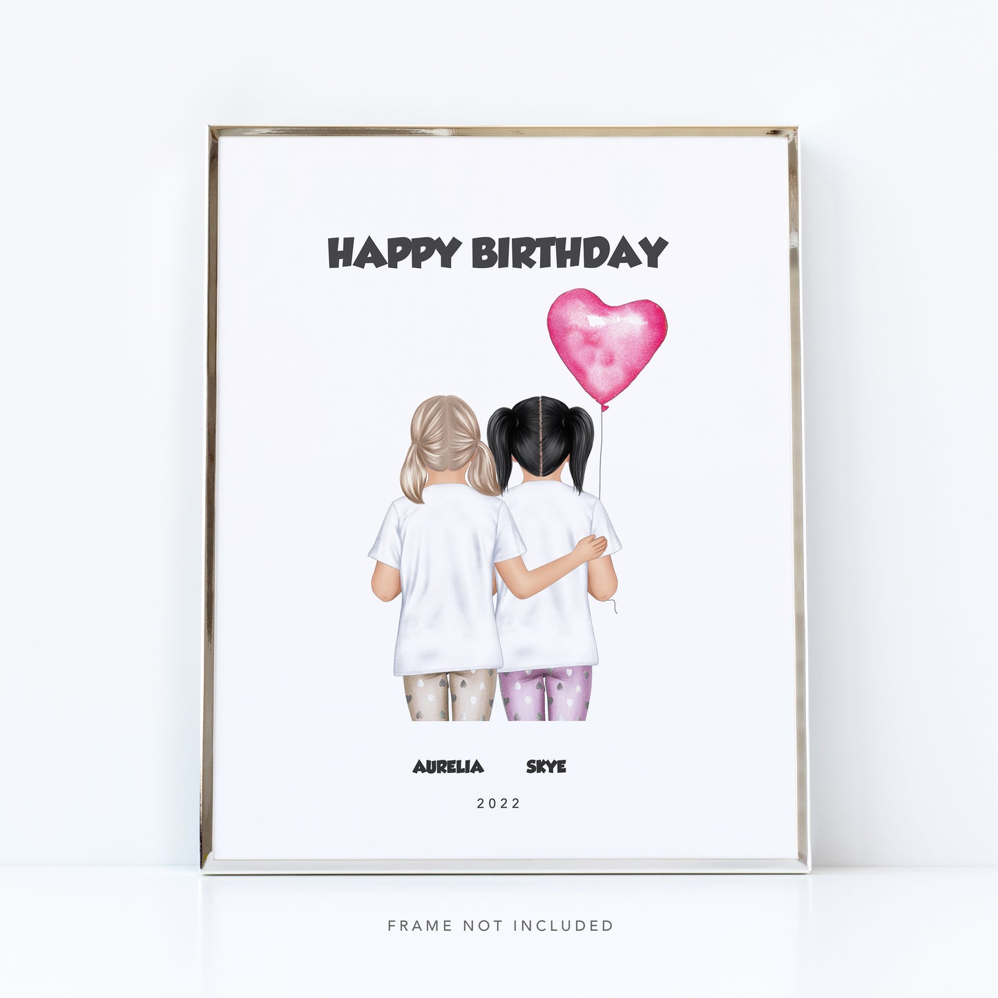 Forever friends print - Group gift for children