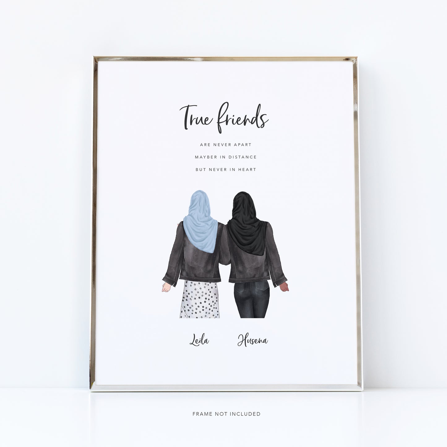 Muslim friends print