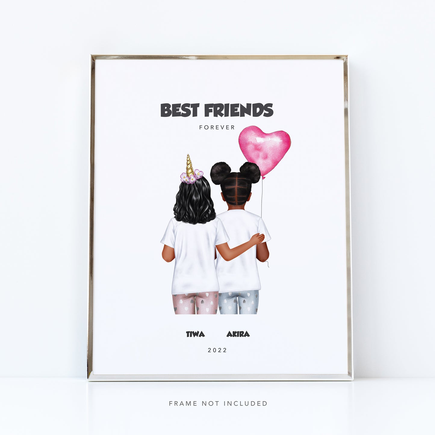 Forever friends print - Group gift for children