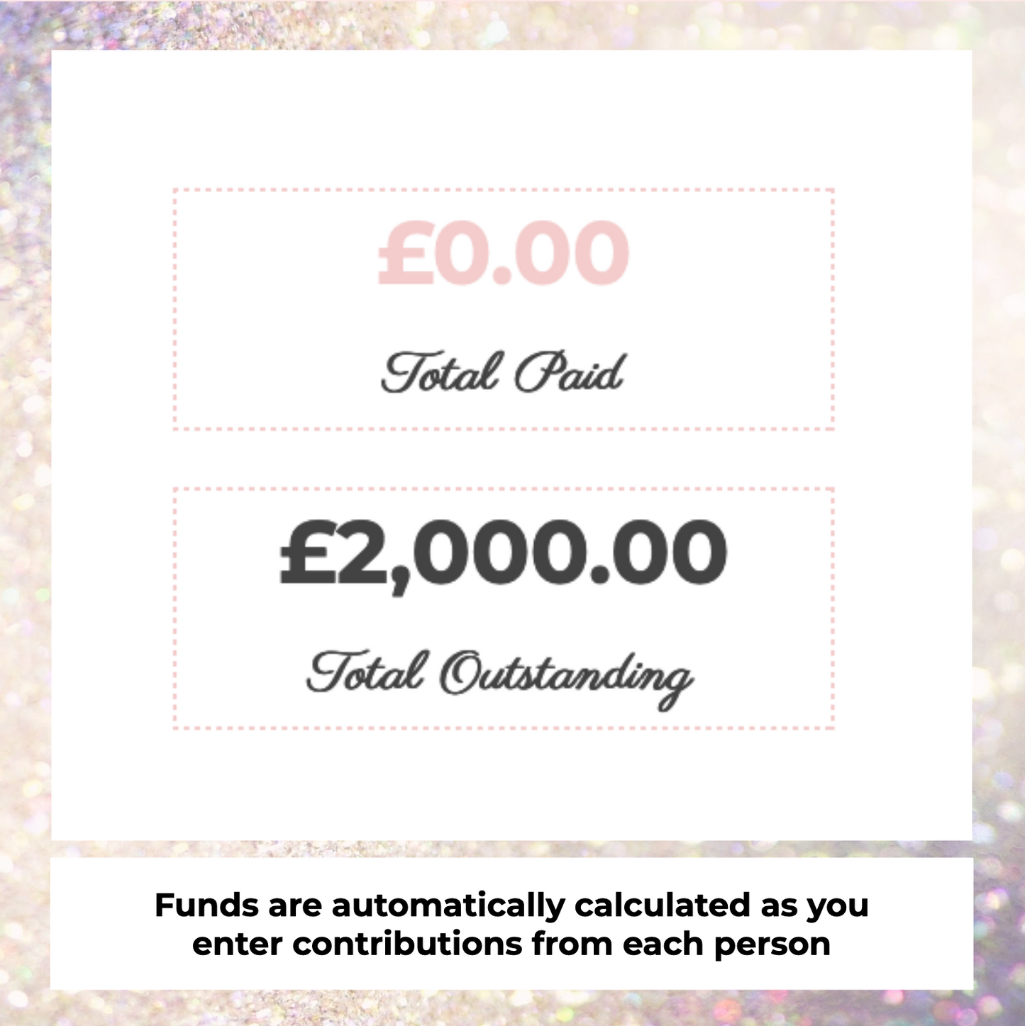 Hen weekend total paid statement