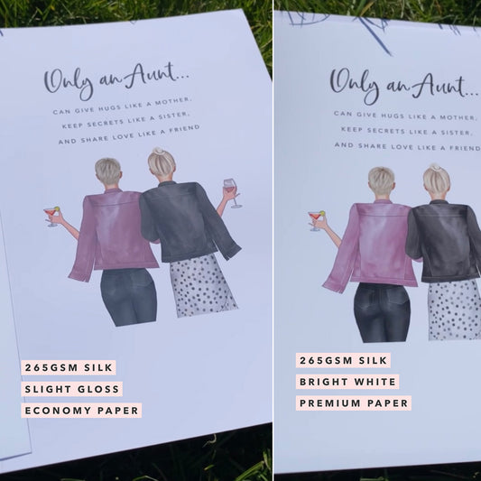 How to choose the right paper for your printable art