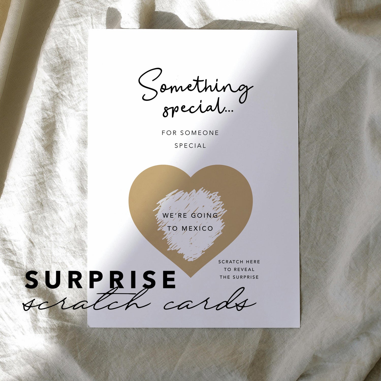 Scratch Off and Reveal Cards