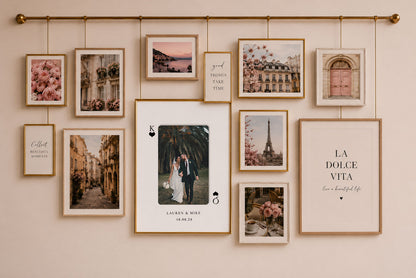 Playing Card King and Queen Photo Gift