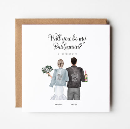 bridesman proposal card