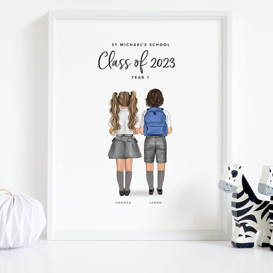 Our Class of 2023 School Friends Print