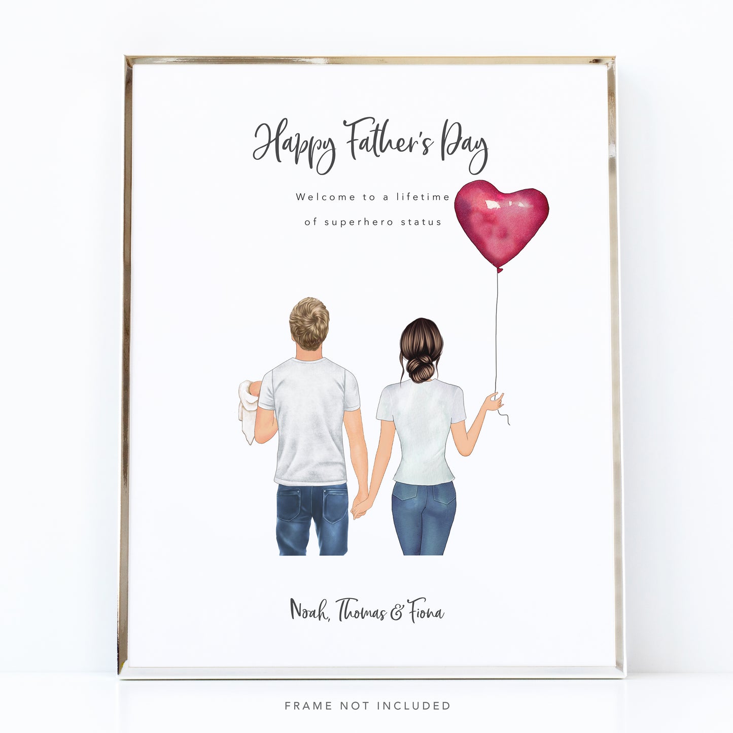 First Father's Day Family Portrait