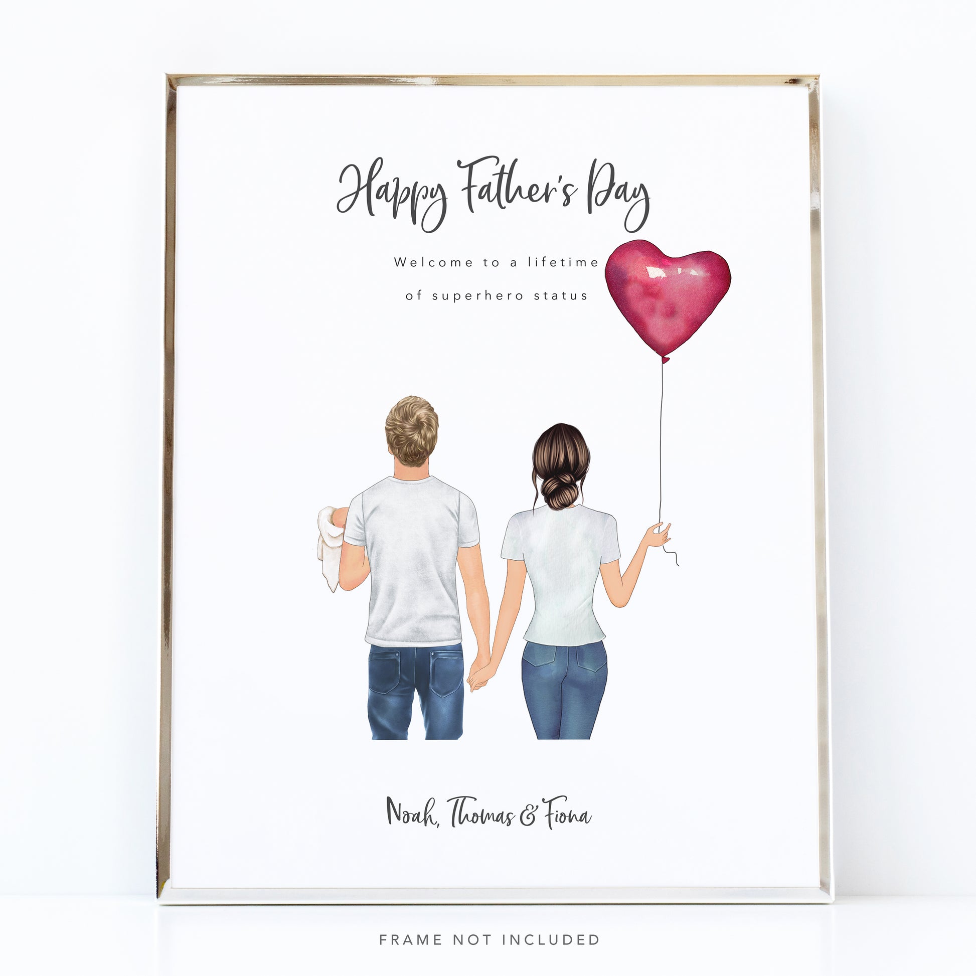 First Father's Day Family Portrait