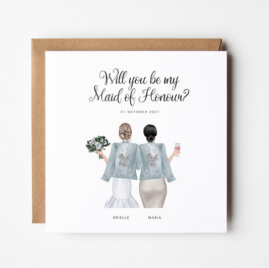 Bridesmaid proposal card