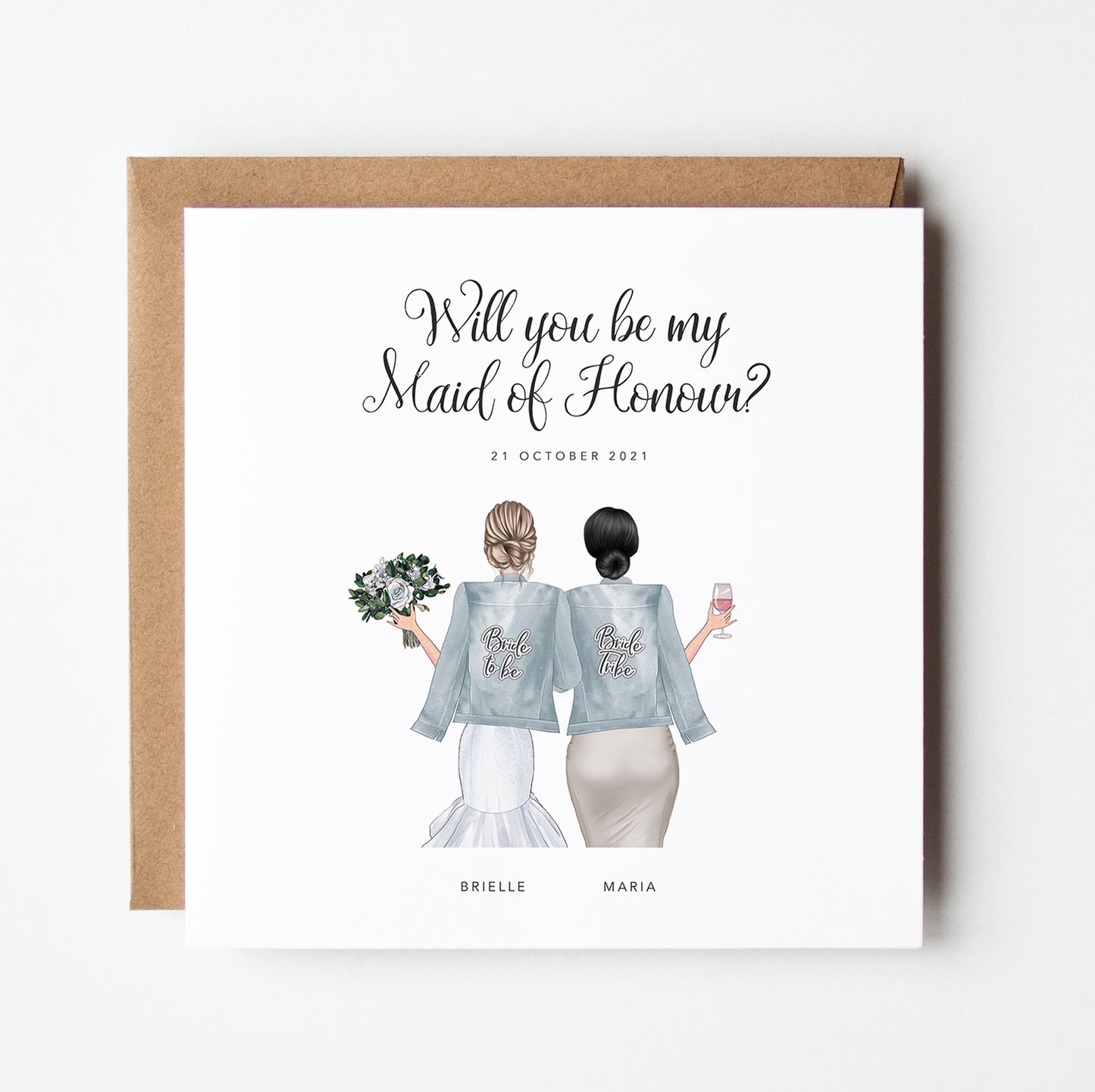 Bridesman Proposal Card