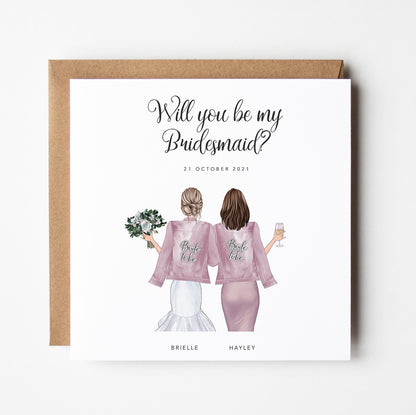 Bridesman Proposal Card