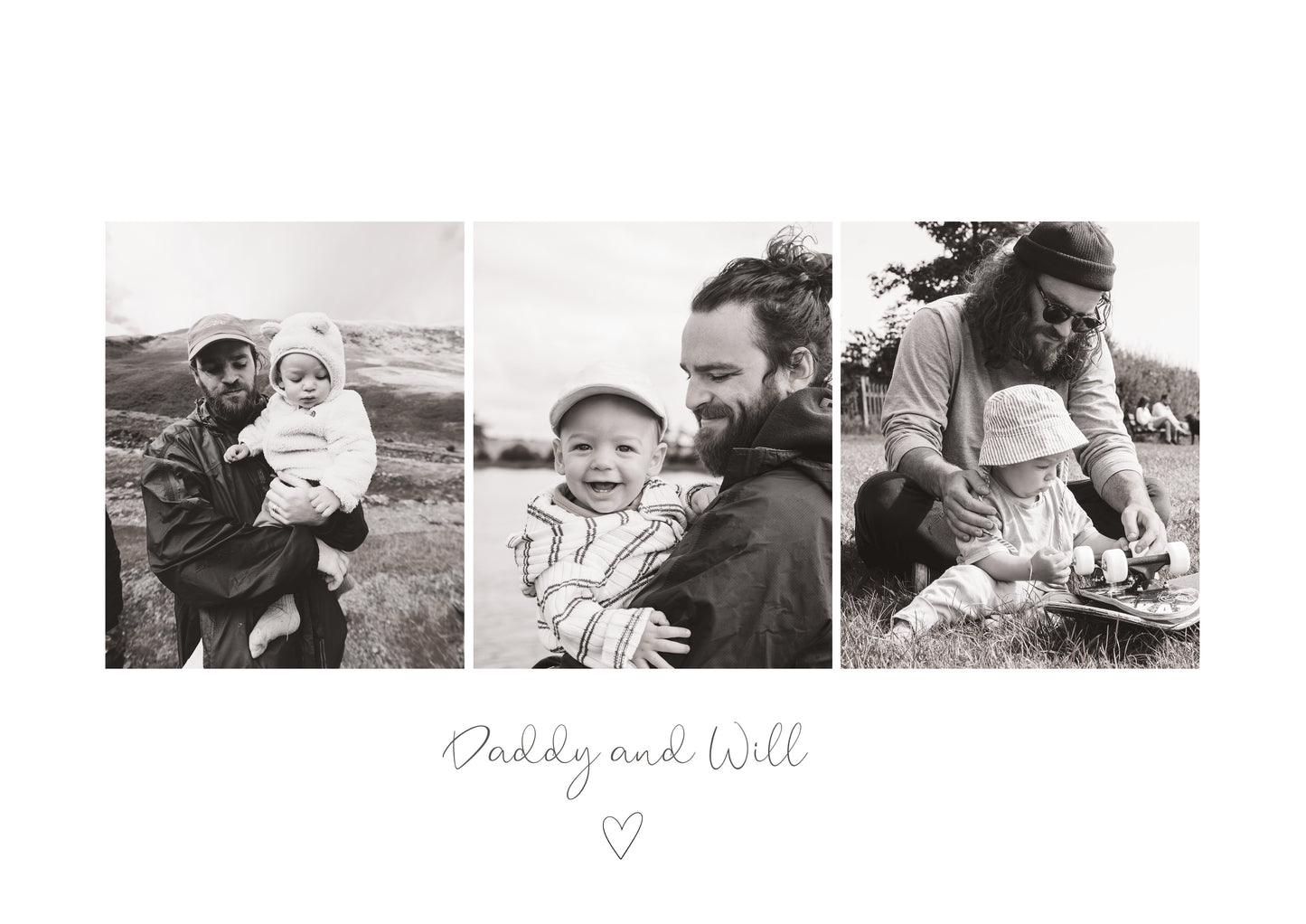 Dad and me photo gift