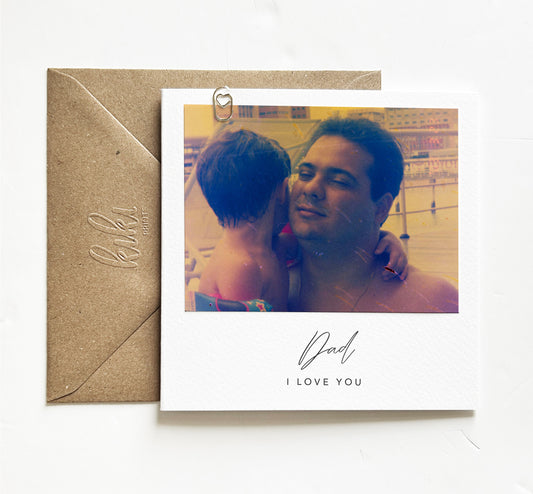 Custom Father's Day Card with Photo