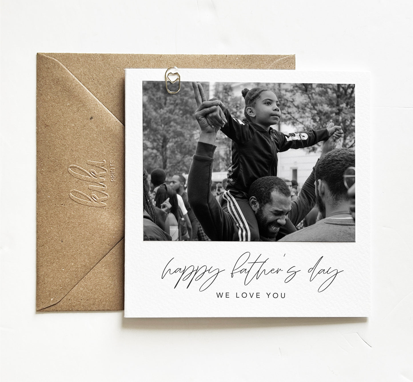 Custom Father's Day Card with Photo