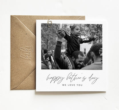 Custom Father's Day Card with Photo