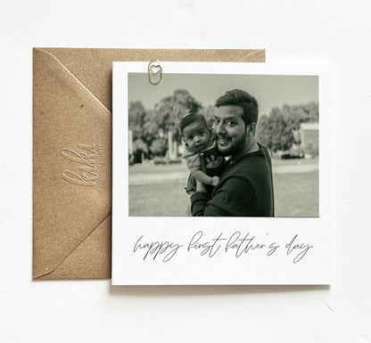 Custom Father's Day Card with Photo