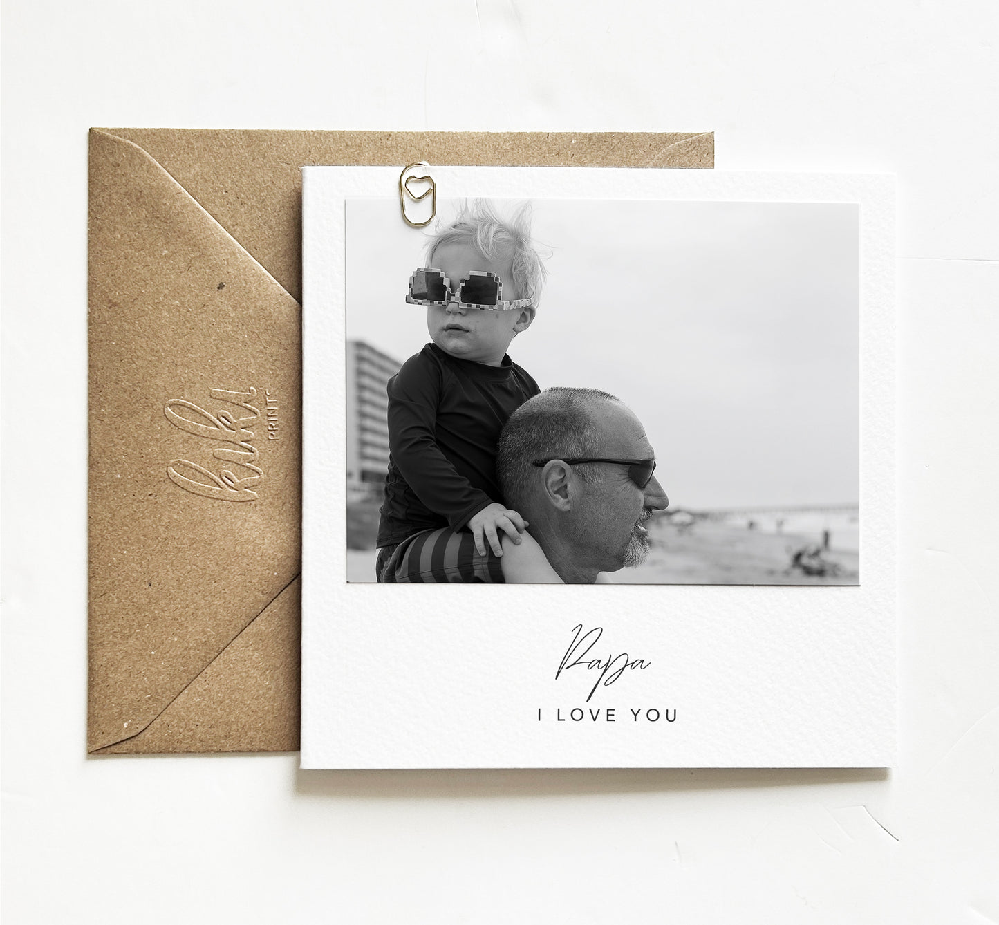 Custom Father's Day Card with Photo