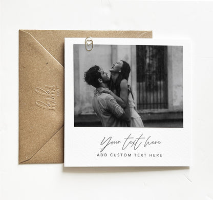 Personalised Card With Photo