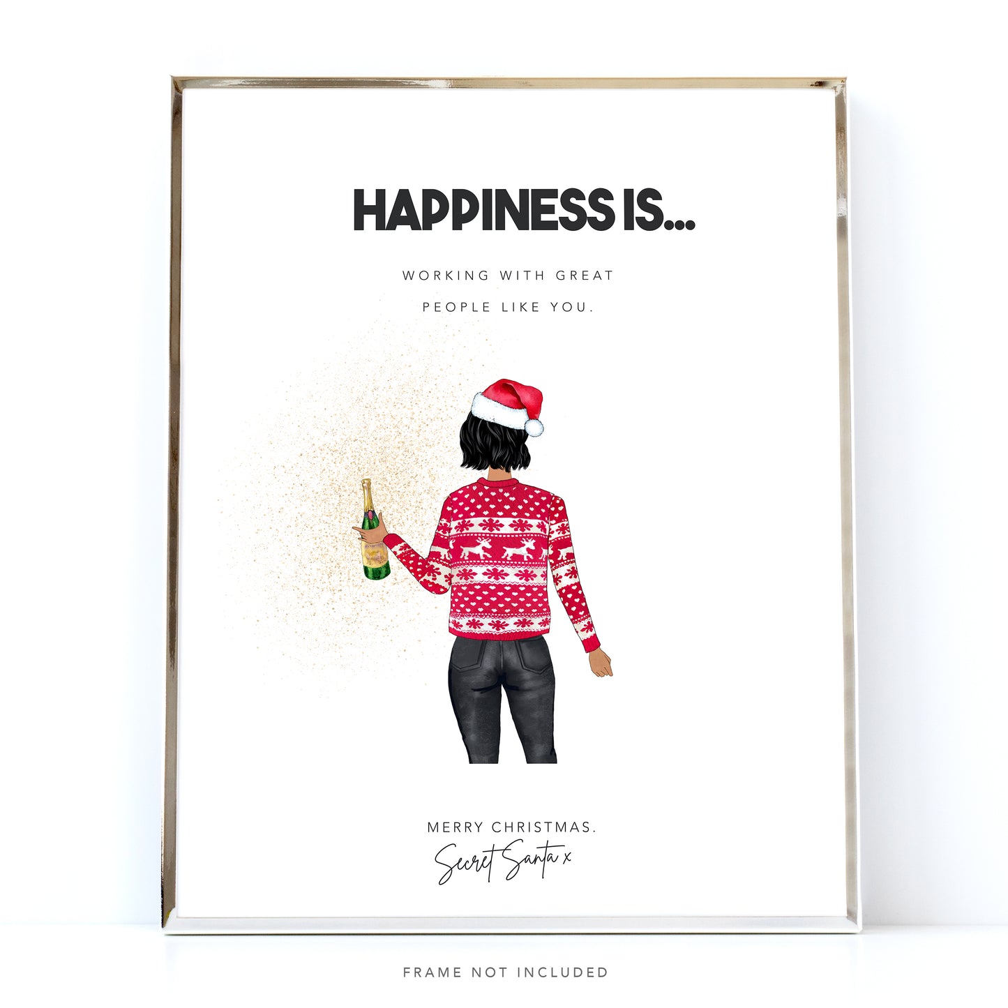 Employee appreciation Secret Santa git