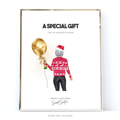 Employee appreciation Secret Santa git