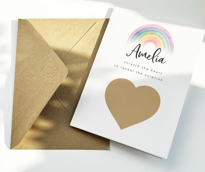 Surprise Reveal Card For Kids