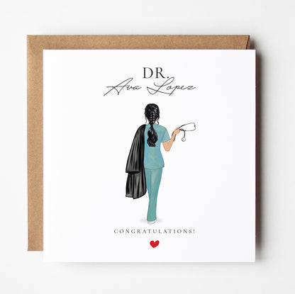 Congratulations Card For Newly Qualified Doctor