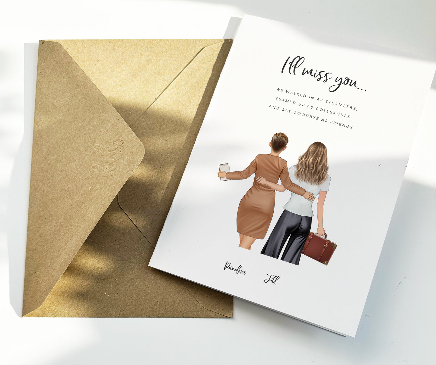 Leaving Gift - Personalised Work Friends Goodbye Gift