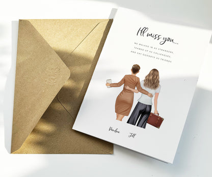 Leaving Gift - Personalised Work Friends Goodbye Gift