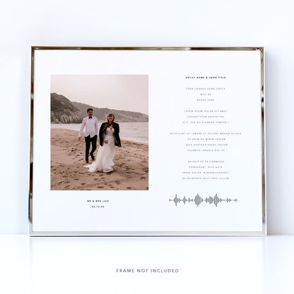 Wedding Song Lyrics Print