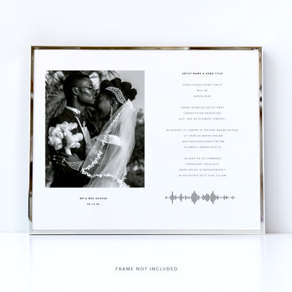Wedding Song Lyrics Print