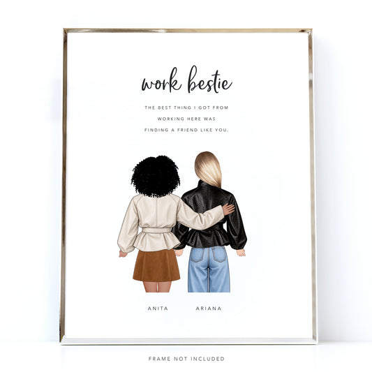 Limited edition: Personalised Work Bestie Gift