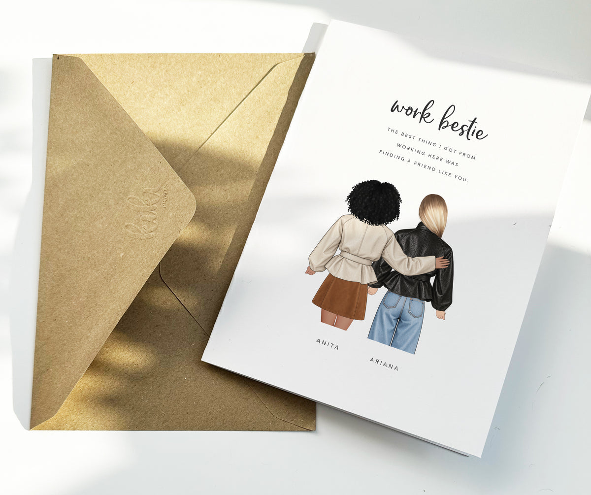 Limited edition: Personalised Work Bestie Gift