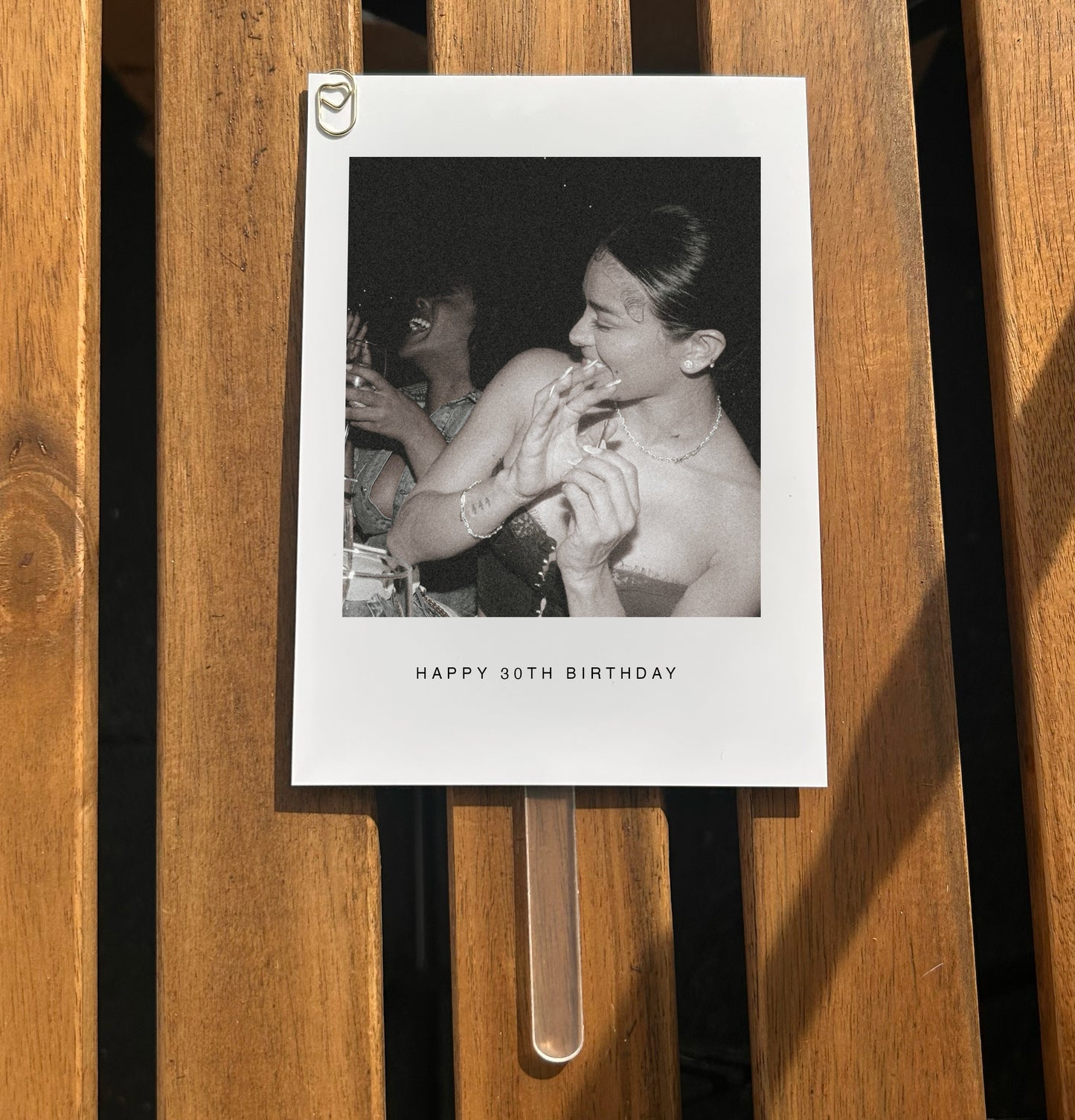 Personalised Cake Topper With Photo